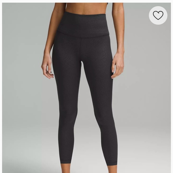 NEW lululemon align leggings - Black Ripple Emboss, size 4 - Picture 1 of 4